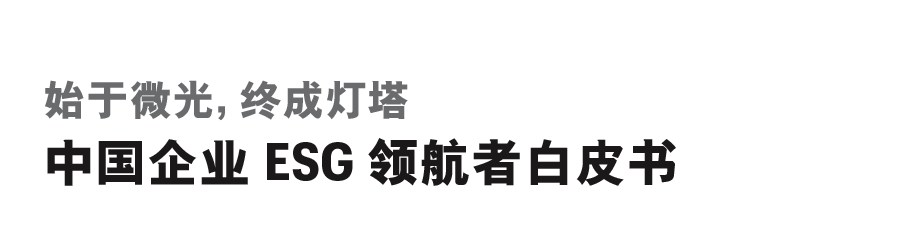 ESG專題|財富：中國企業(yè)ESG領航者白皮書