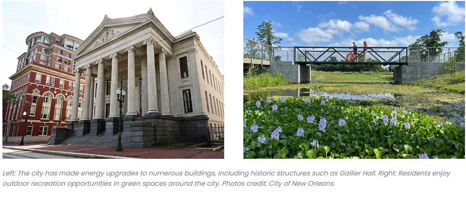 新奧爾良的氣候行動倡議旨在實(shí)現(xiàn)凈零碳排放
