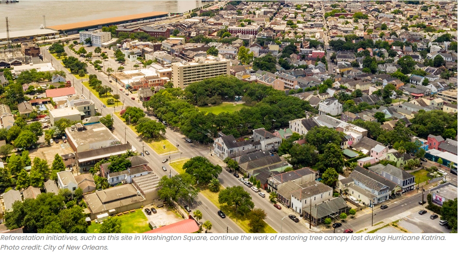 新奧爾良的氣候行動倡議旨在實(shí)現(xiàn)凈零碳排放