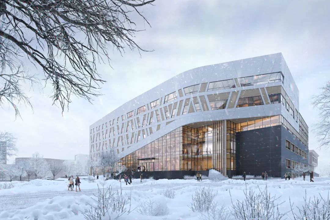 加拿大第一座零碳、最大規(guī)模的木質(zhì)高教建筑
